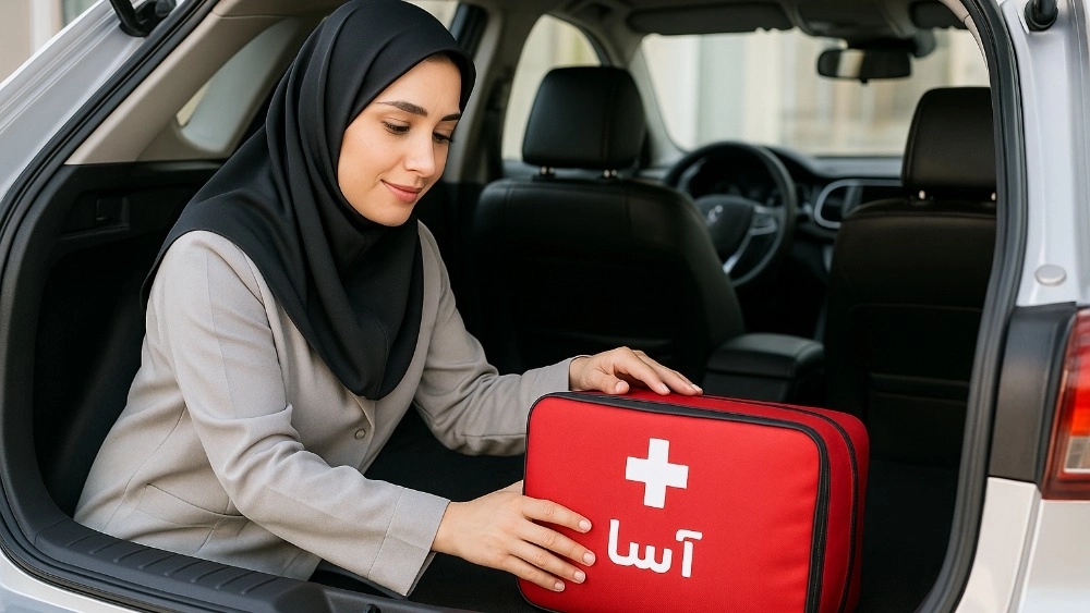 جعبه کمک اولیه خودرویی آسا جعبه کمک اولیه خودرویی آسا